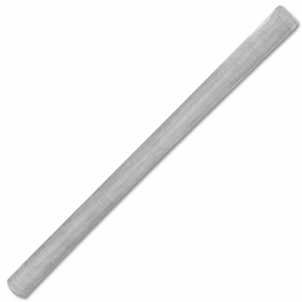 Aluminum Mesh Screen 39.4"x196.9" Silver Q502