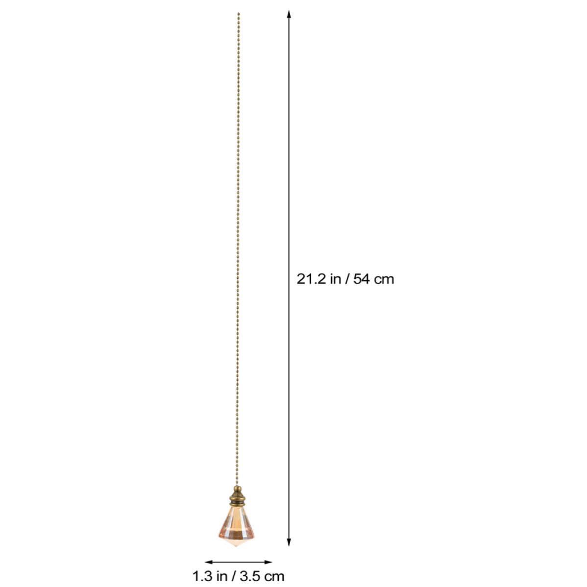 Ceiling Fan Pull Chain Crystal Pendant F15181