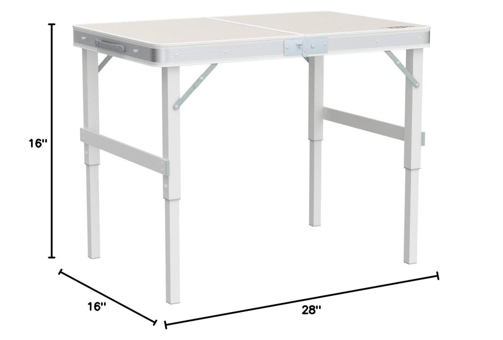 3FT Adjustable Height Aluminum Folding Camping Table C808004