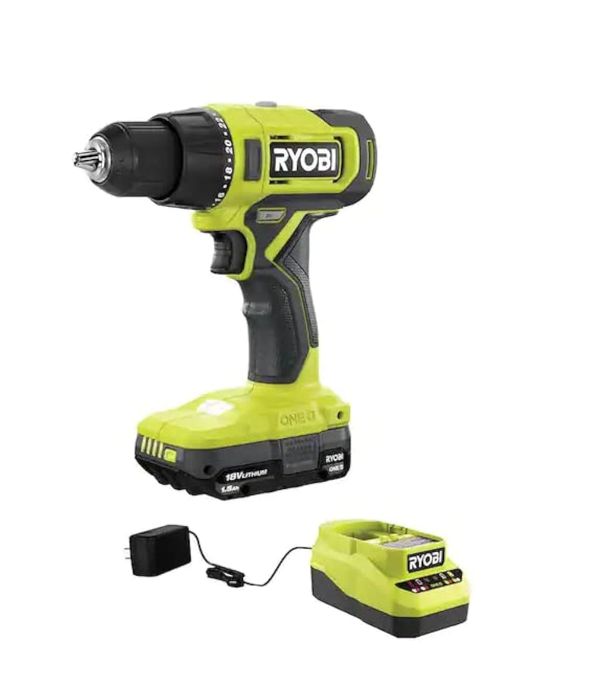 18V Cordless 1/2 in. Drill/Driver Kit with Battery and Charger C700