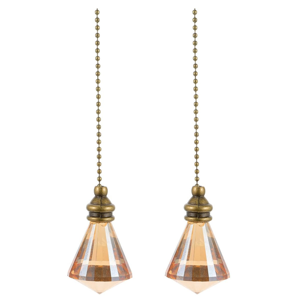 Ceiling Fan Pull Chain Crystal Pendant F15181
