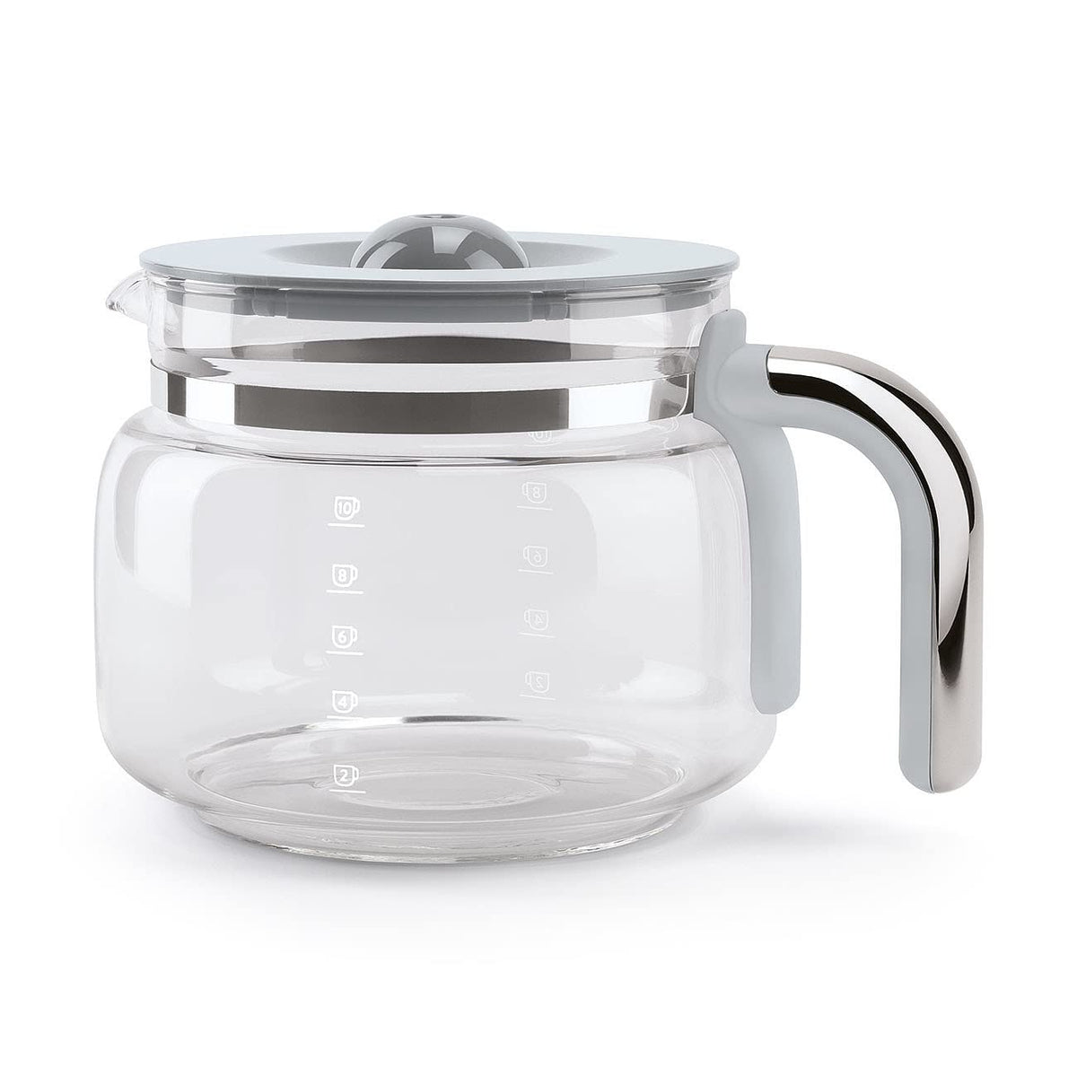 Drip Coffee Machine with Reusable Filter, Digital Display, 1.4 Litre Tank, Stainless Steel N6986