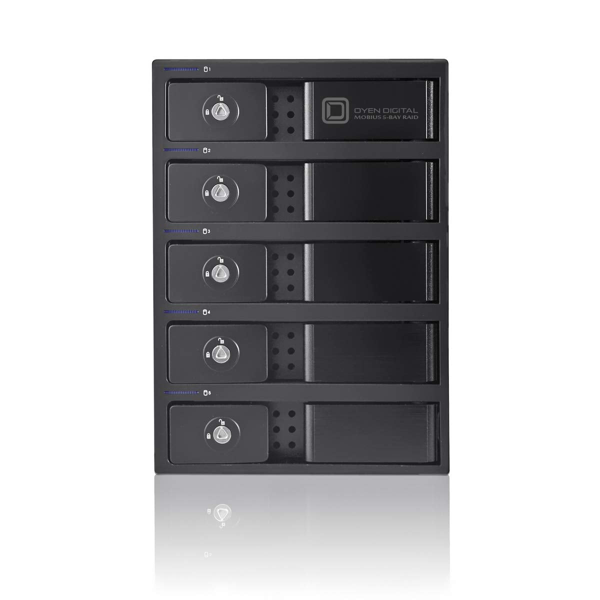 Black 5-Bay Raid Hard Drive Enclosure W459152