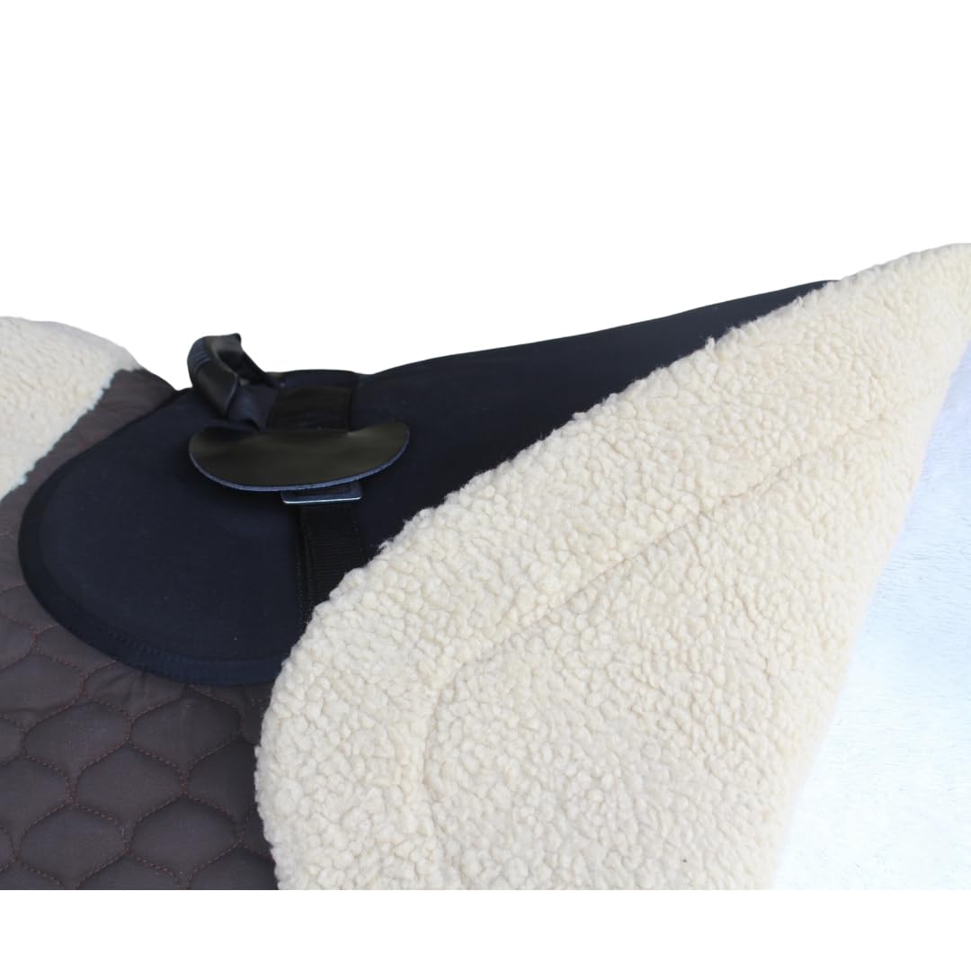 Black Quilted Bareback Pad I221