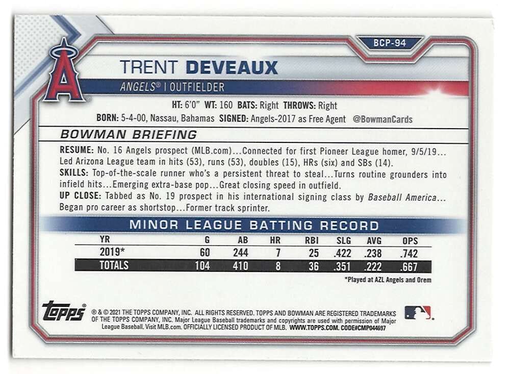 Baseball Card Y750