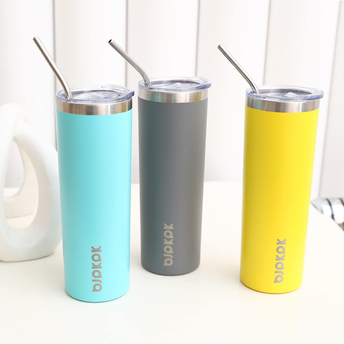 20 oz Stainless Steel Insulated Tumbler with Lid I599370