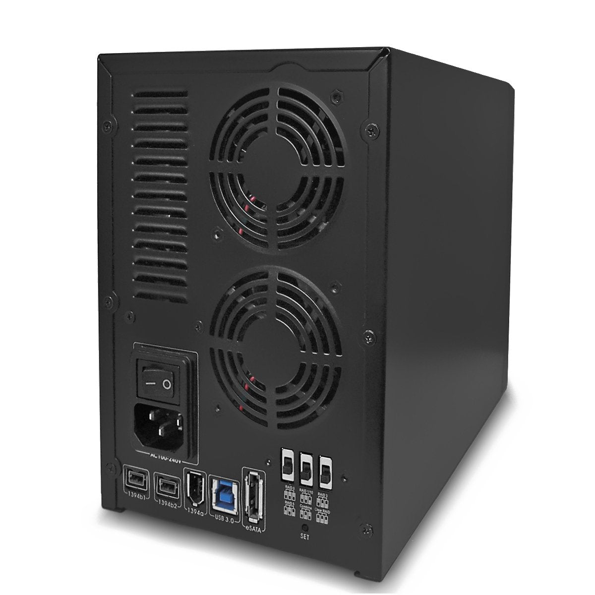 Black 5-Bay Raid Hard Drive Enclosure W459152