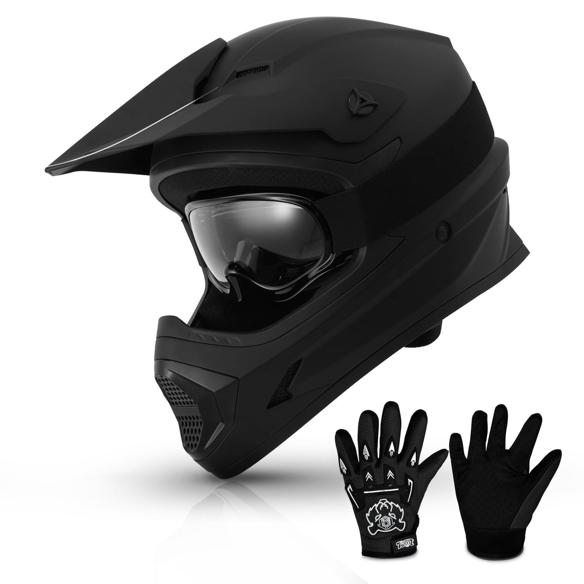 Kids DOT Approved Full Face Motocross Helmet A88110