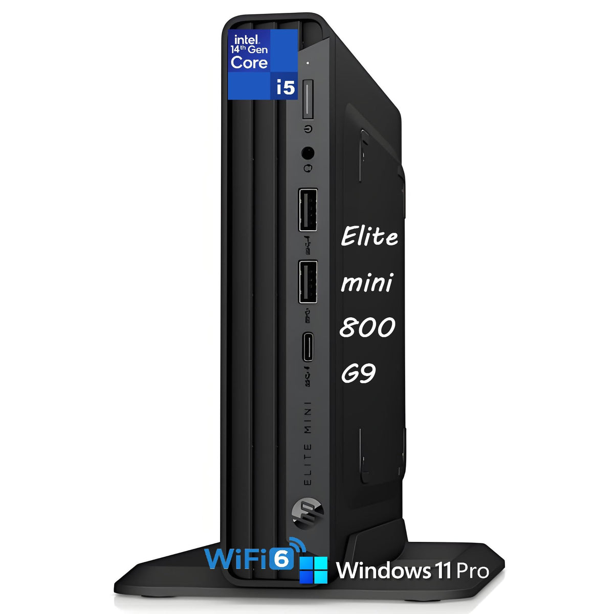 Mini PC Desktop Computer, Intel Core i5-14500, 16GB DDR5 RAM, 512GB SSD, Keyboard & Mouse Included, Windows 11 Pro H950