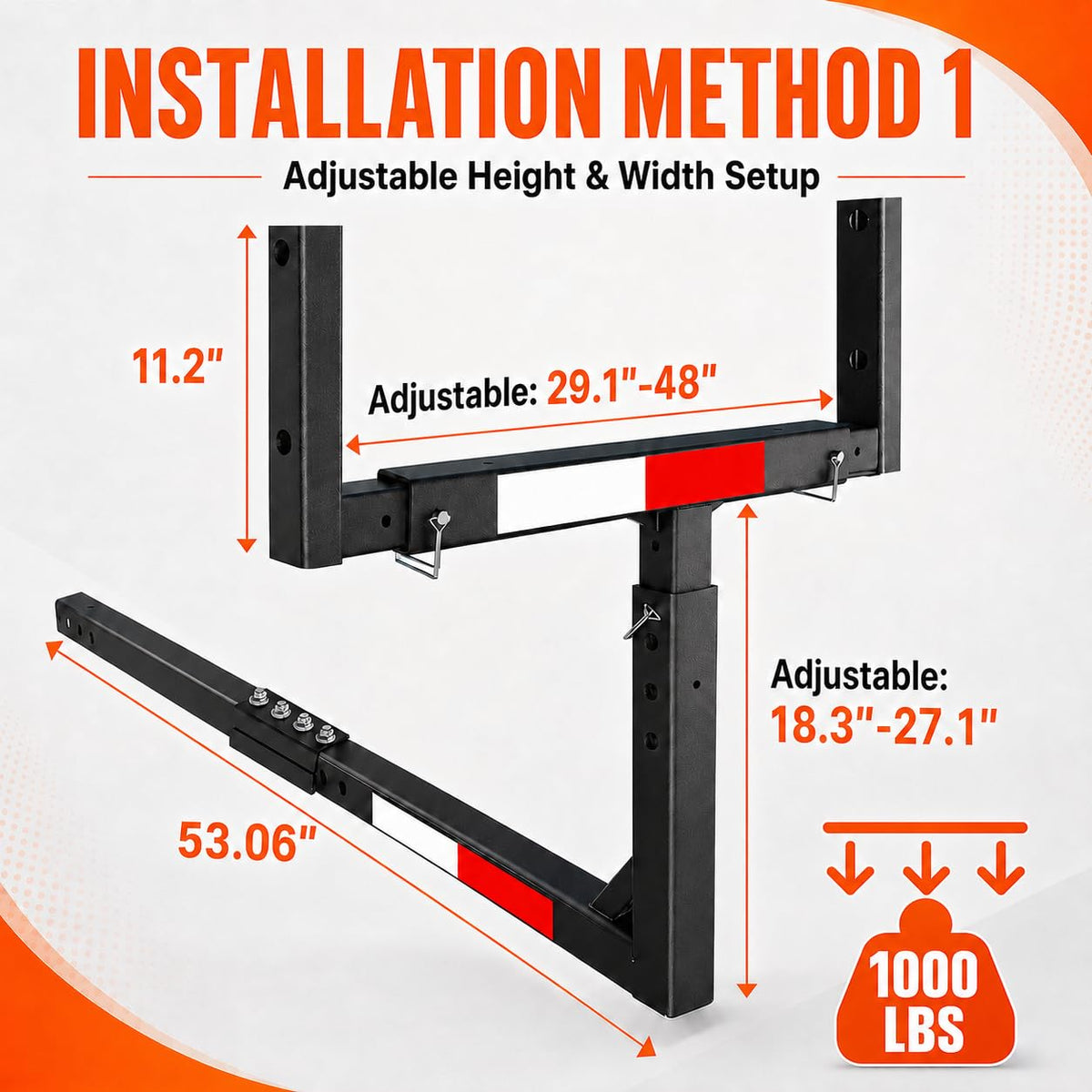Truck Bed Extender Hitch Mount H158447