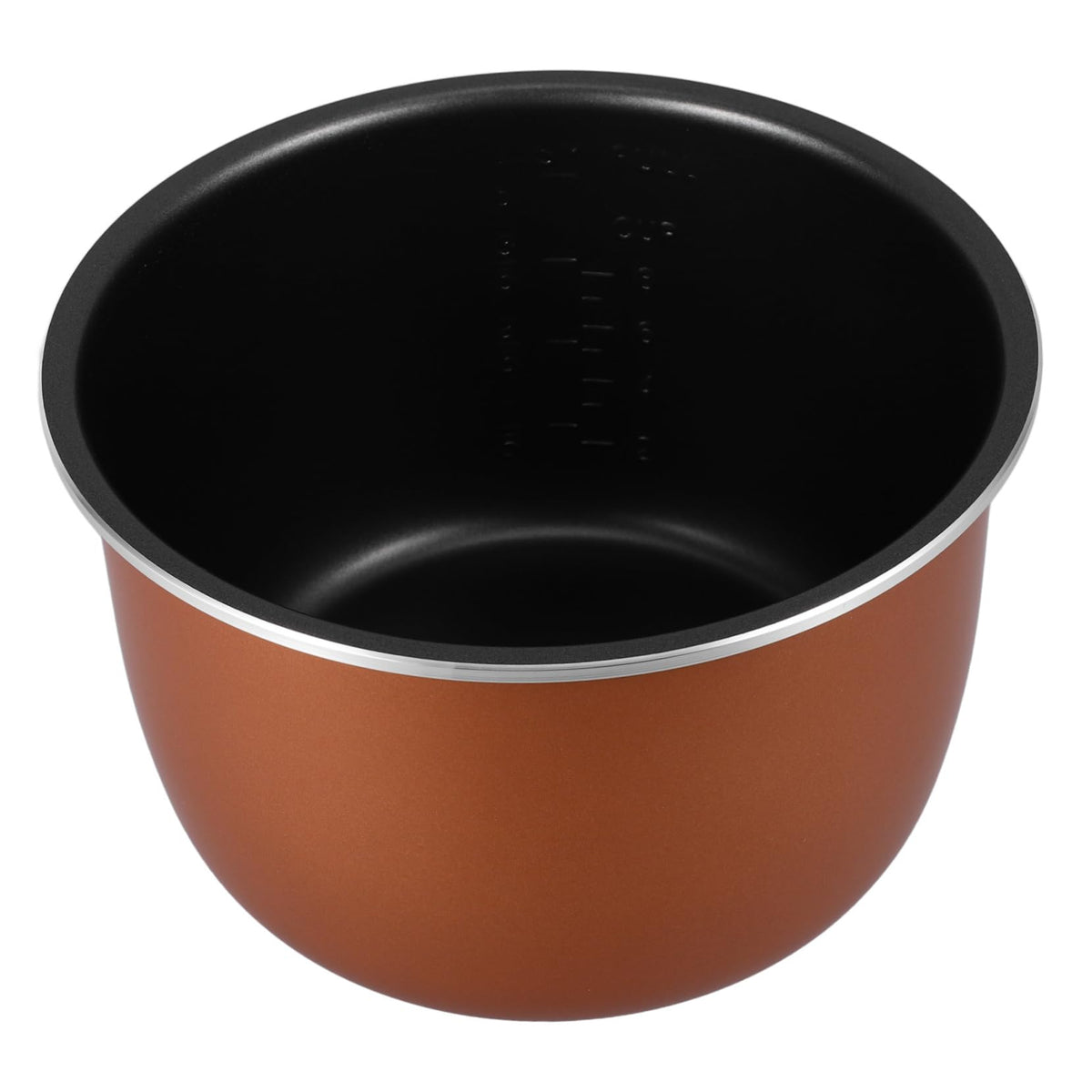 Non Stick Electric Cooker Inner Pot Aluminum Alloy Brown U50245