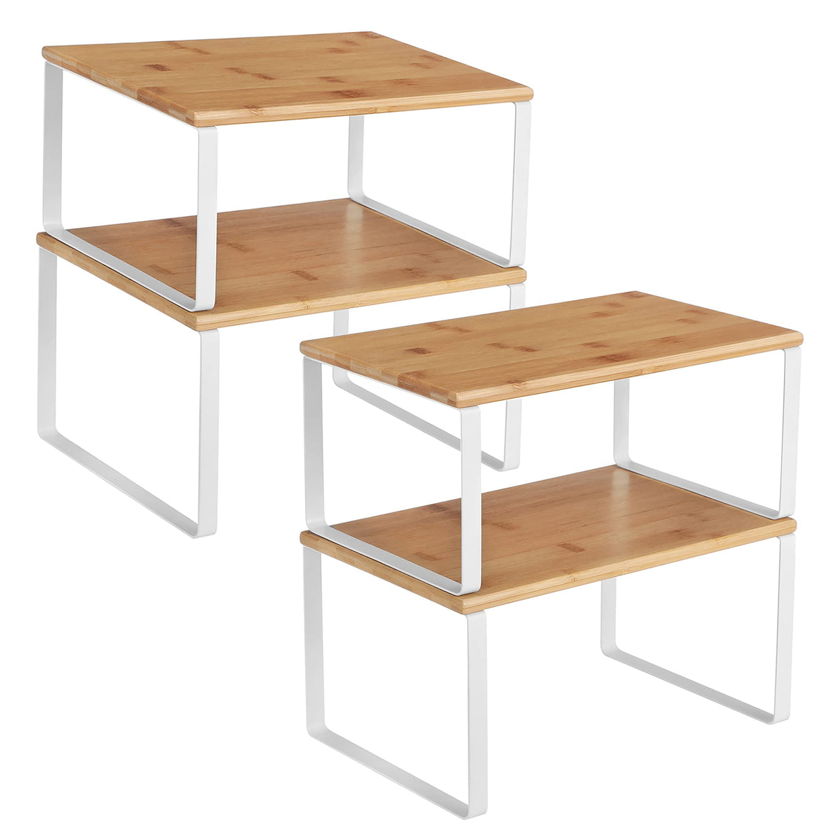 Set of 4 Kitchen Storage Shelf Z461638