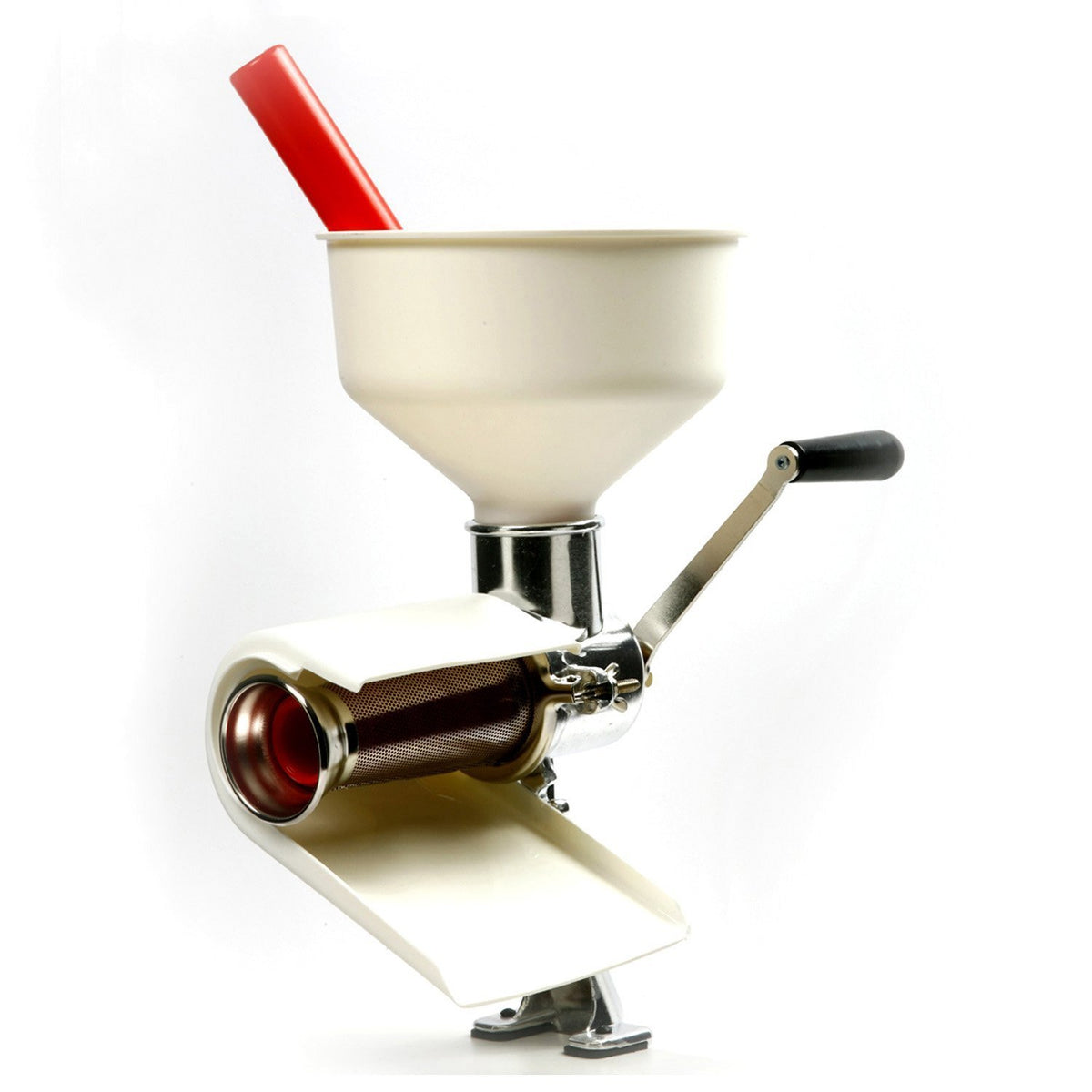 White Food Strainer and Sauce Maker M59860