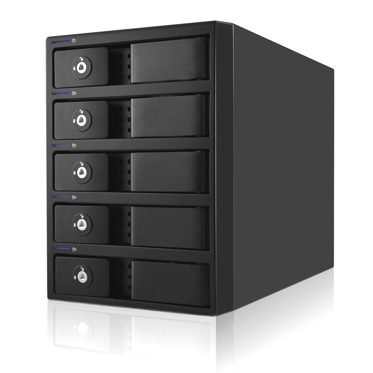 Black 5-Bay Raid Hard Drive Enclosure W459152
