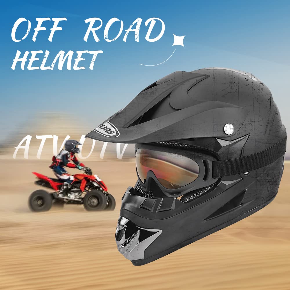 Full Face DOT Approved Adult Motocross Helmet K53693