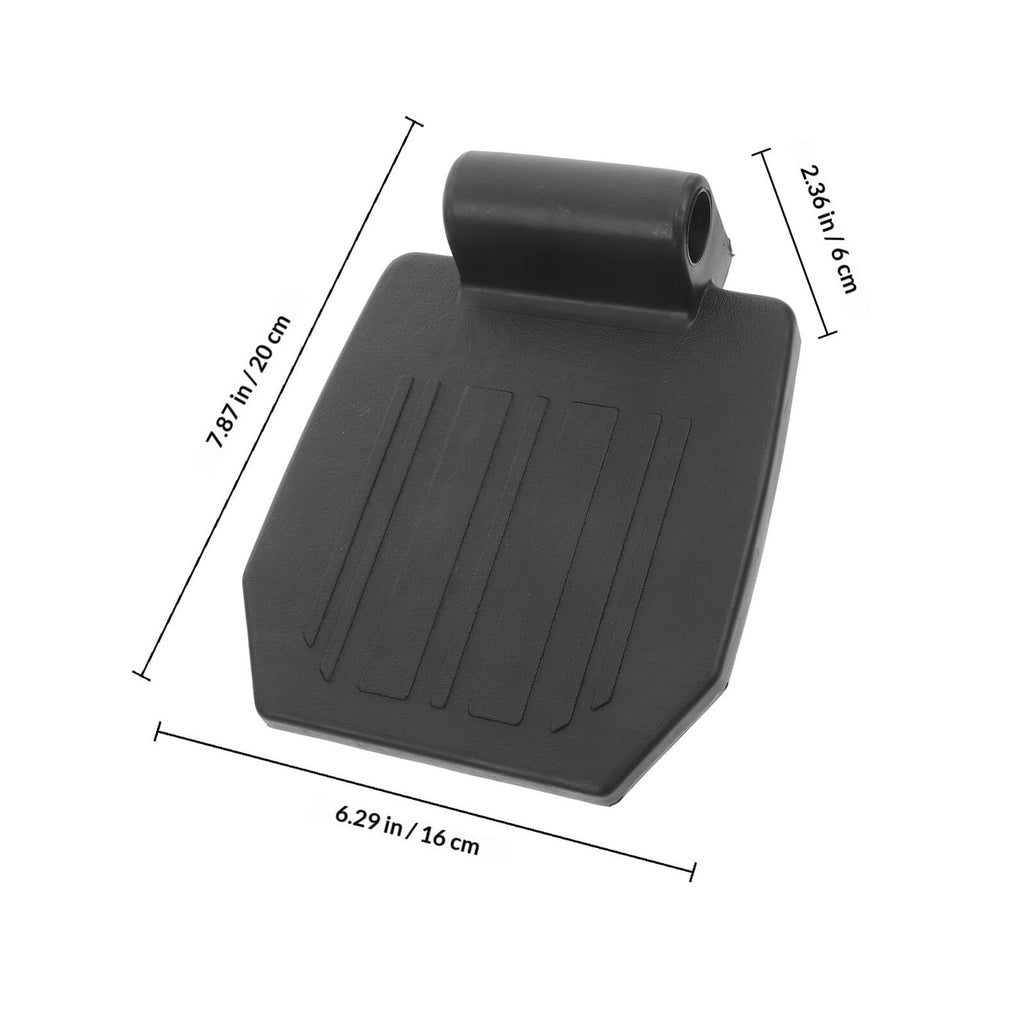 2pcs Heavy Duty Wheelchair Footrest Pedals Replacement Parts D96298