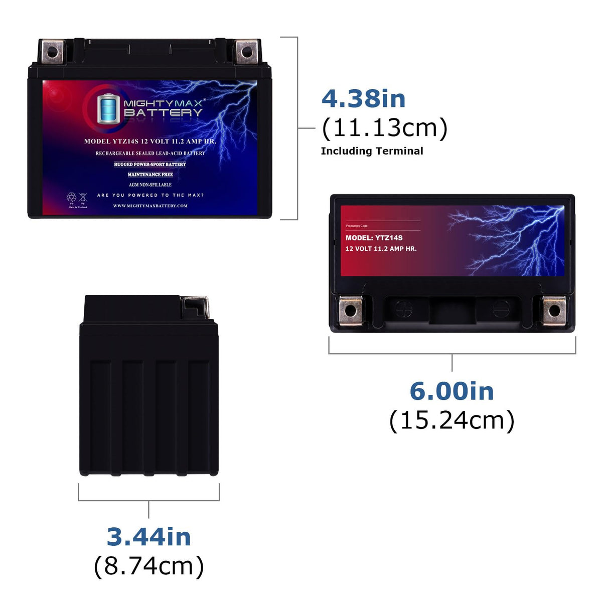 12V 11.2Ah Battery Z100
