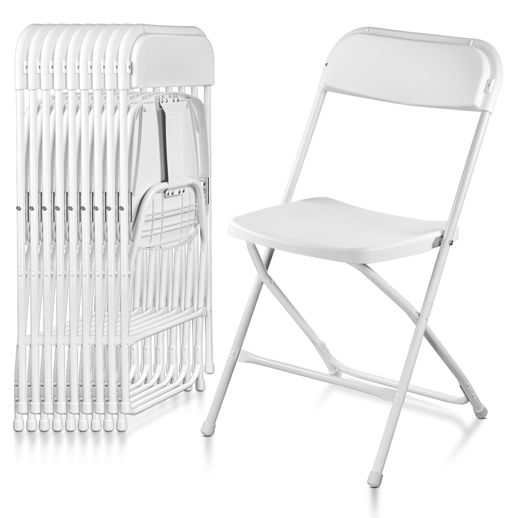 White Folding Chairs W462