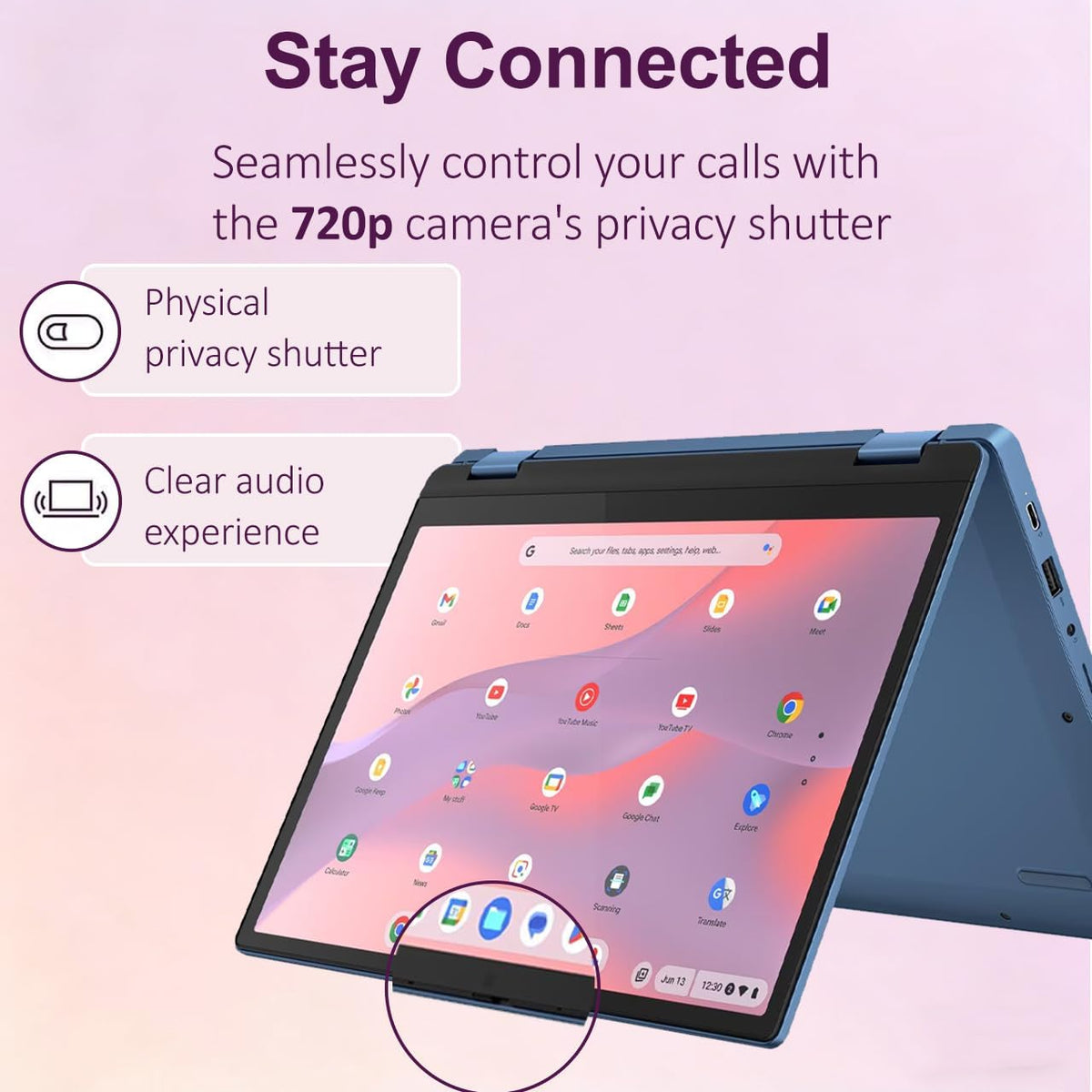 2-in-1 Chromebook Laptop L203