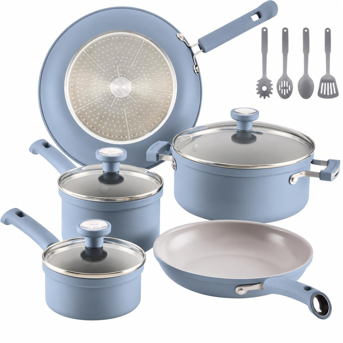 12-Piece Ceramic Cookware Set V1573