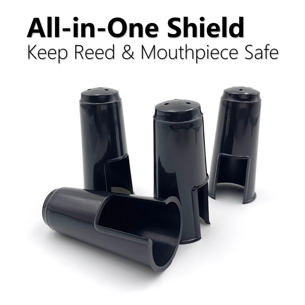 4-Pack Plastic Mouthpiece Cap with Ligature Attachment S9661