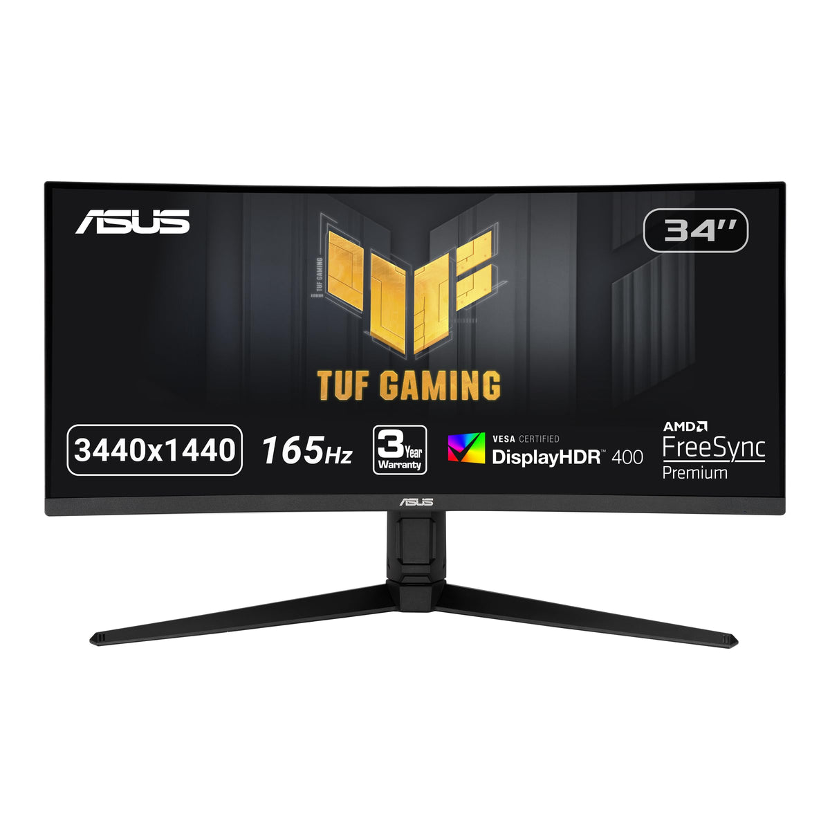 34 Inch 1440p 165Hz Ultrawide HDR Gaming Monitor J943