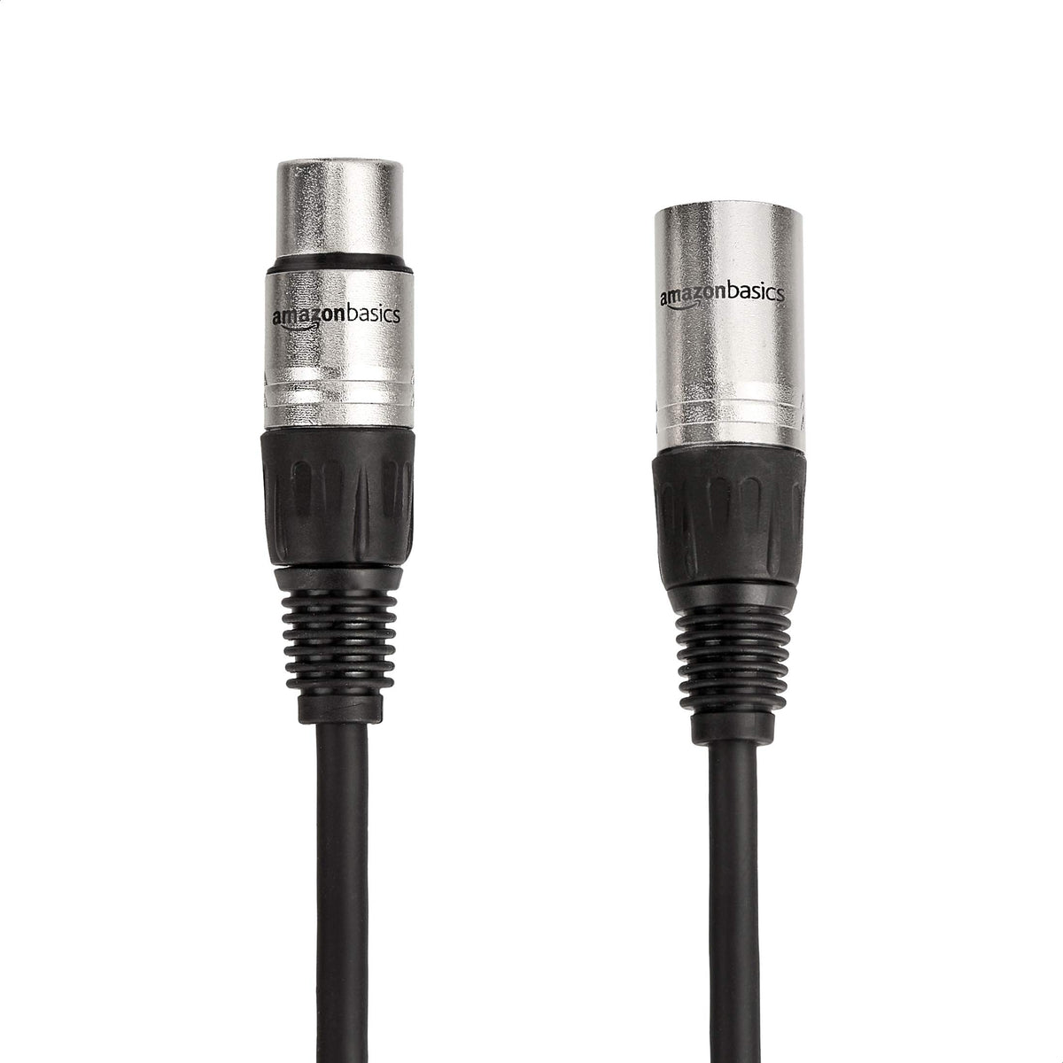 2-Pack 15 Foot Black XLR Microphone Cable Q2135