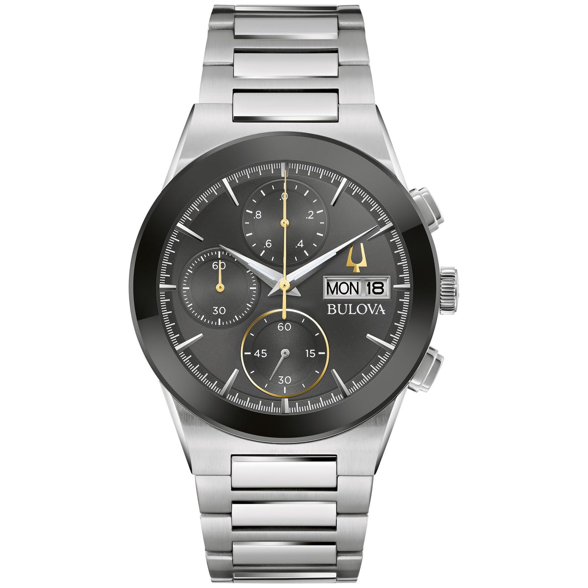 Men's Stainless Steel Chronograph Watch, 41mm E4572