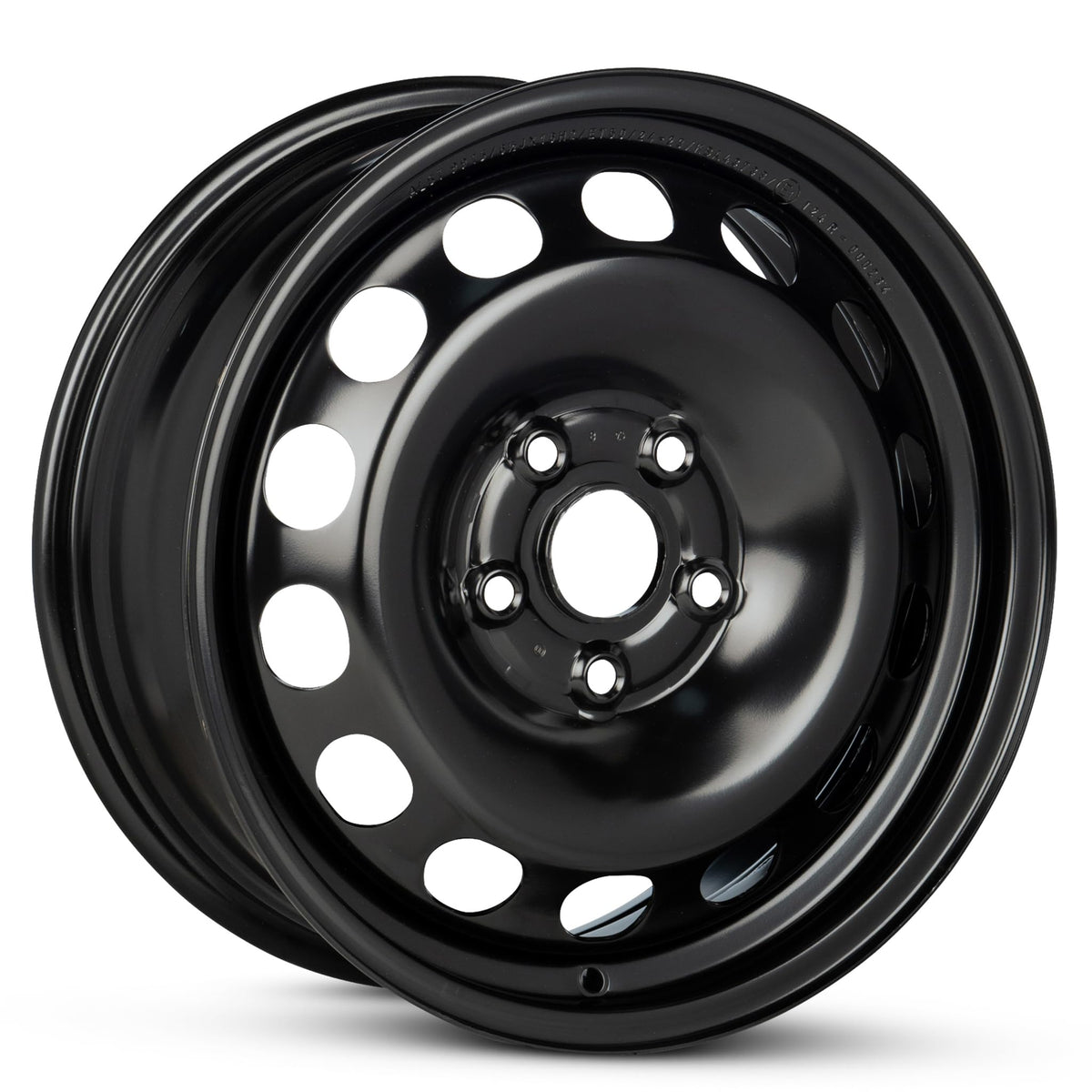 16 Inch Painted Black Rim P916