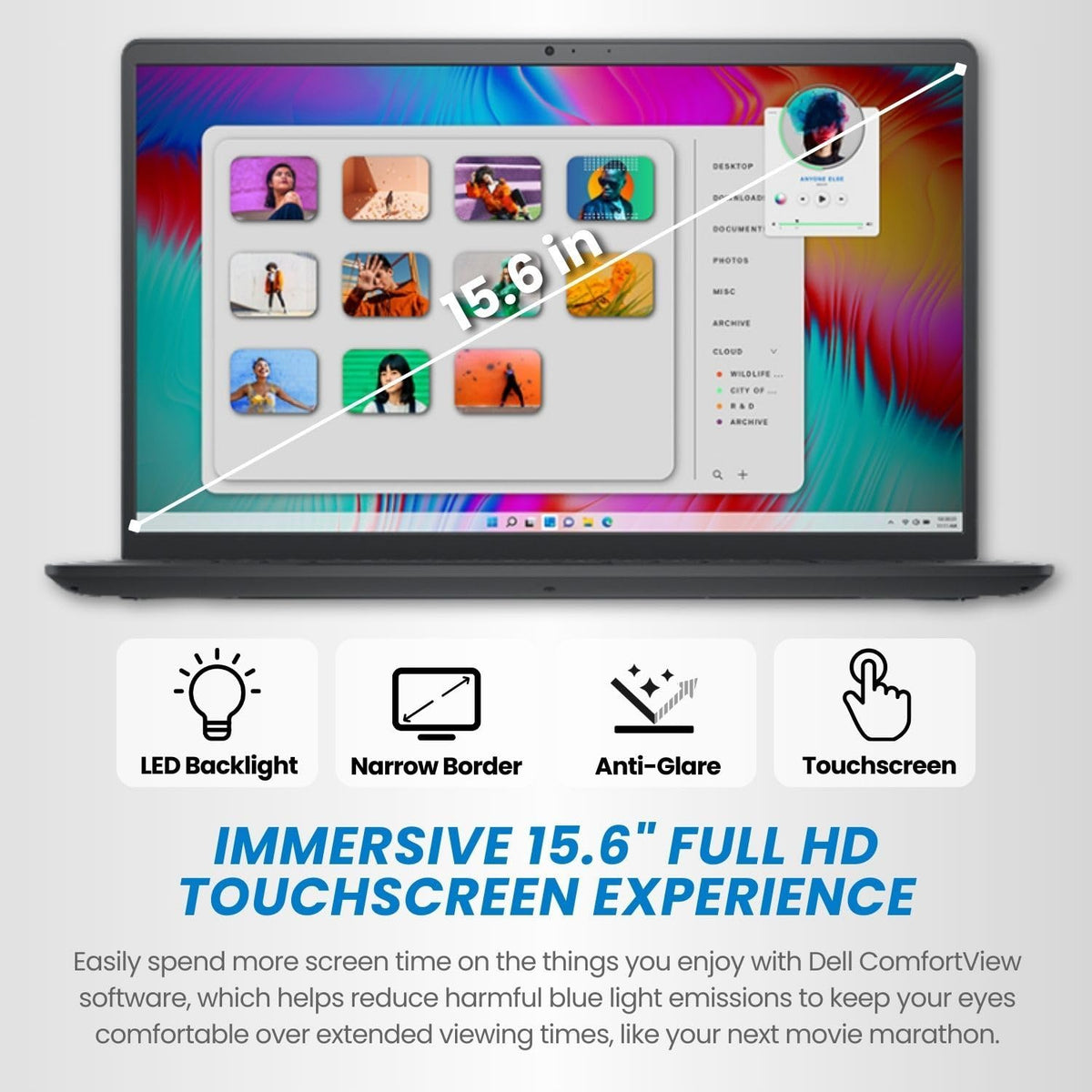 15.6" Touchscreen Laptop M7573