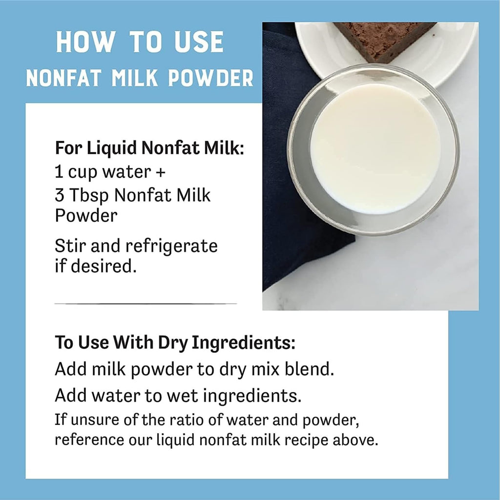Gluten Free Non Fat Dry Powdered Milk 1.5 lb M809