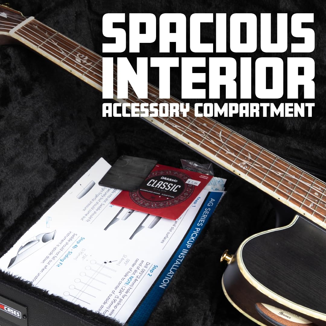 Hard-Shell Wood Case for Jaguar Style Guitars Y99091