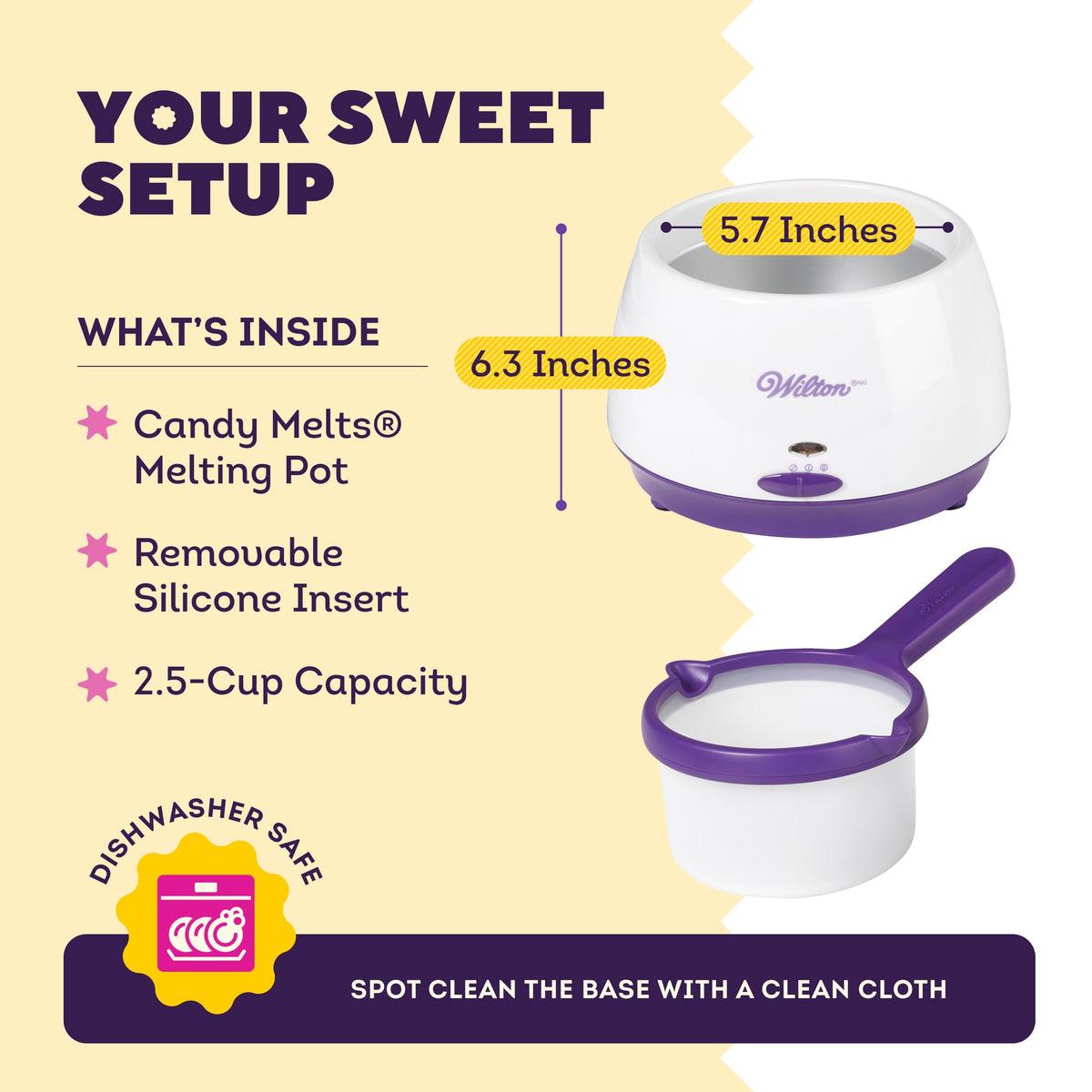 2.5-Cup Candy Melts Melting Pot P31499