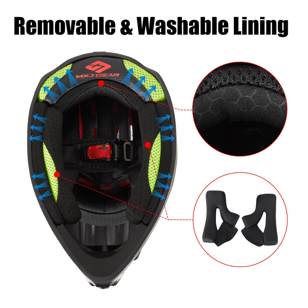 DOT Approved Full Face Motocross Helmet C73021