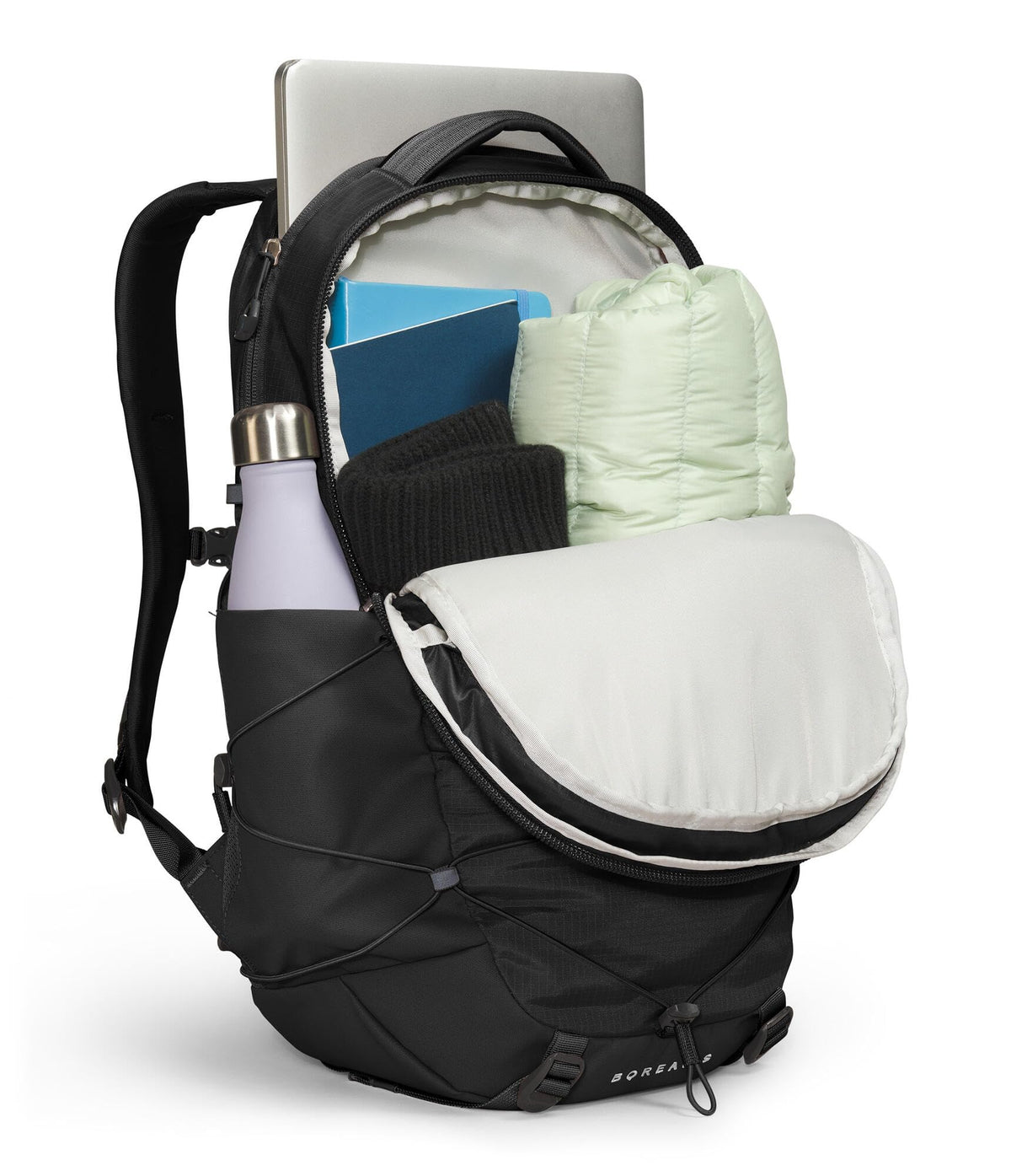 Black White Backpack A48383