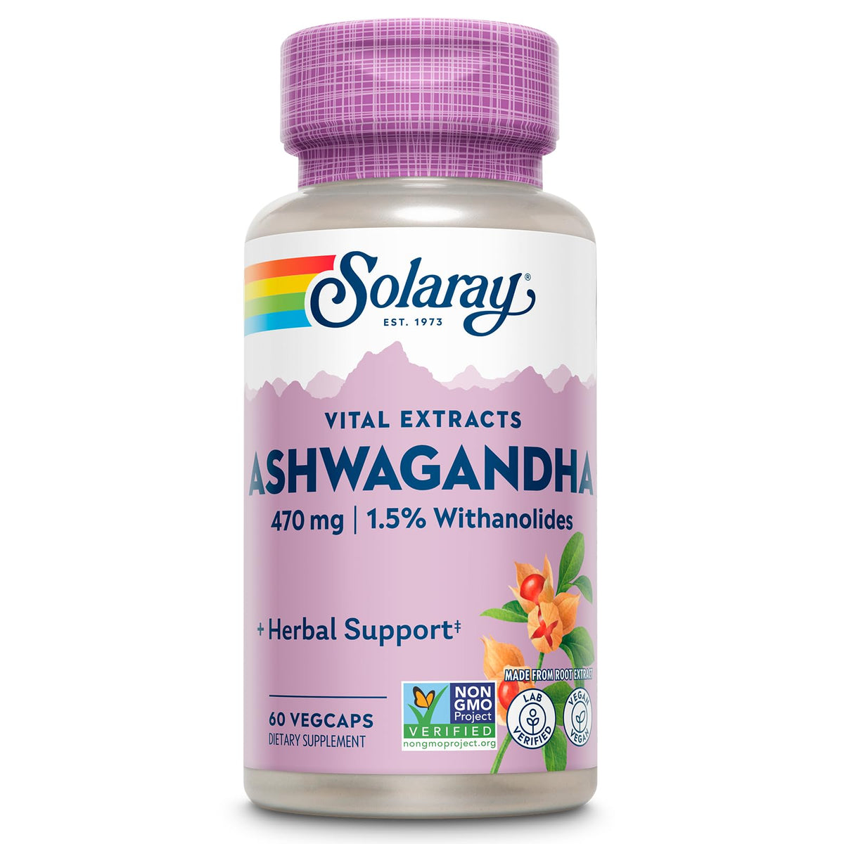 Ashwagandha 470 mg 60 VegCaps P748