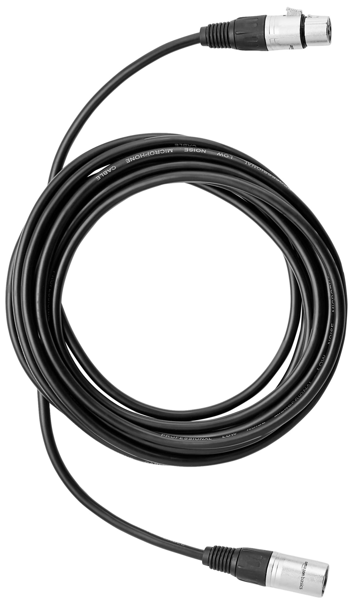 2-Pack 15 Foot Black XLR Microphone Cable Q2135