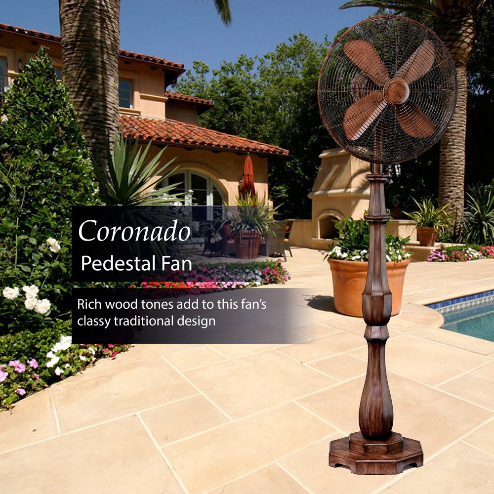 16 In 3 Speed Oscillating Pedestal Fan C428174