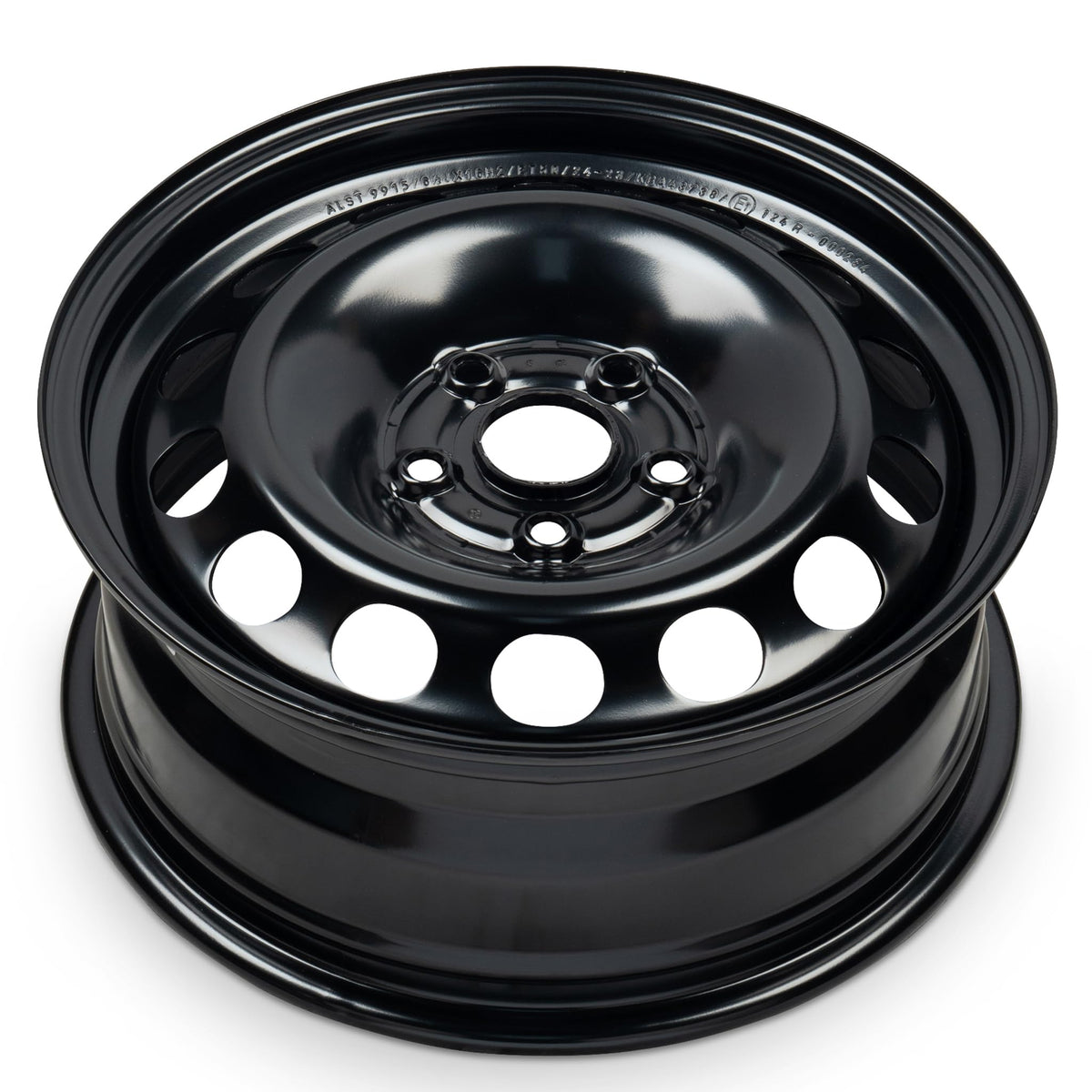 16 Inch Painted Black Rim P916