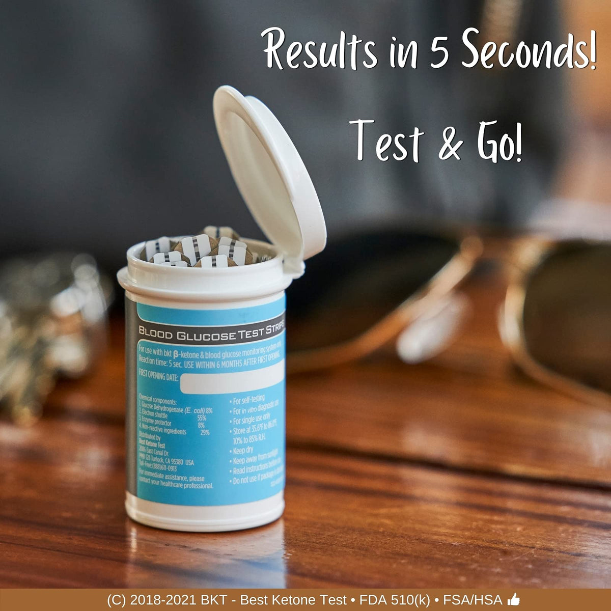 Blood Glucose Test Strips 50ct I246189