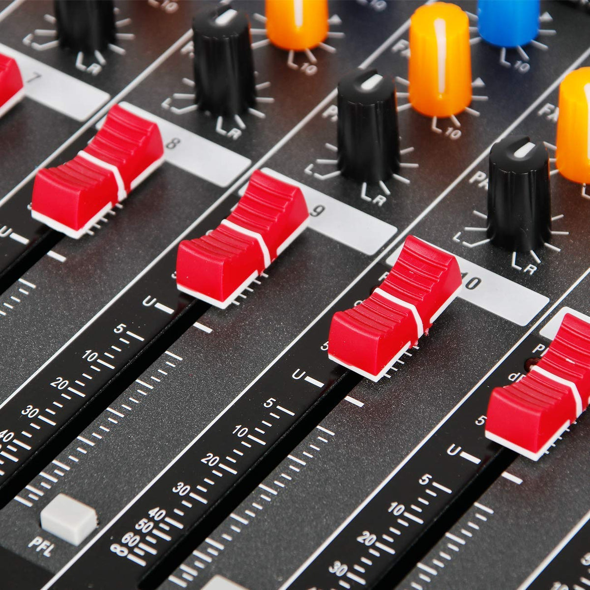 12 Channel Black USB Audio Mixer Z1354