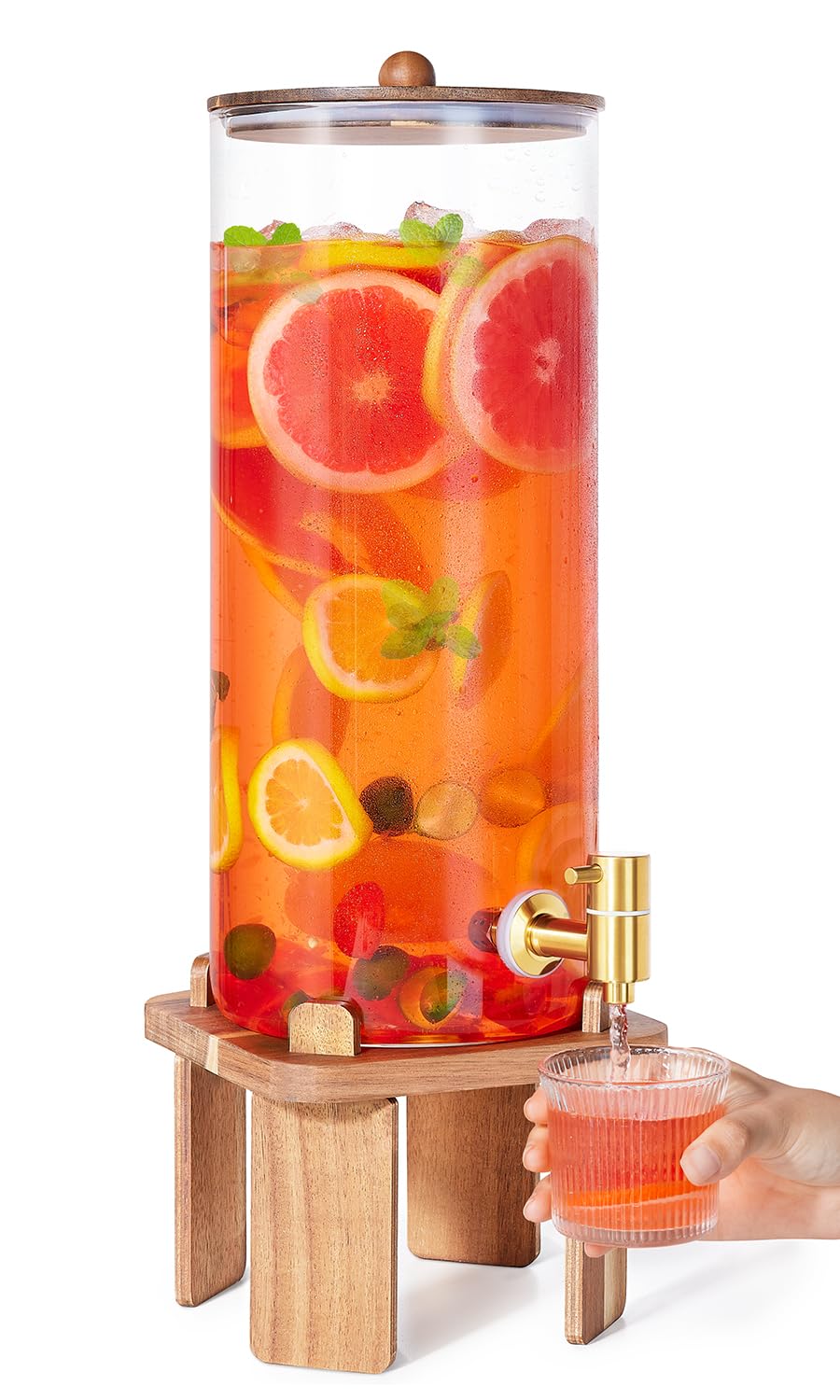 2 Gallon Drink Dispenser with Stand L56470