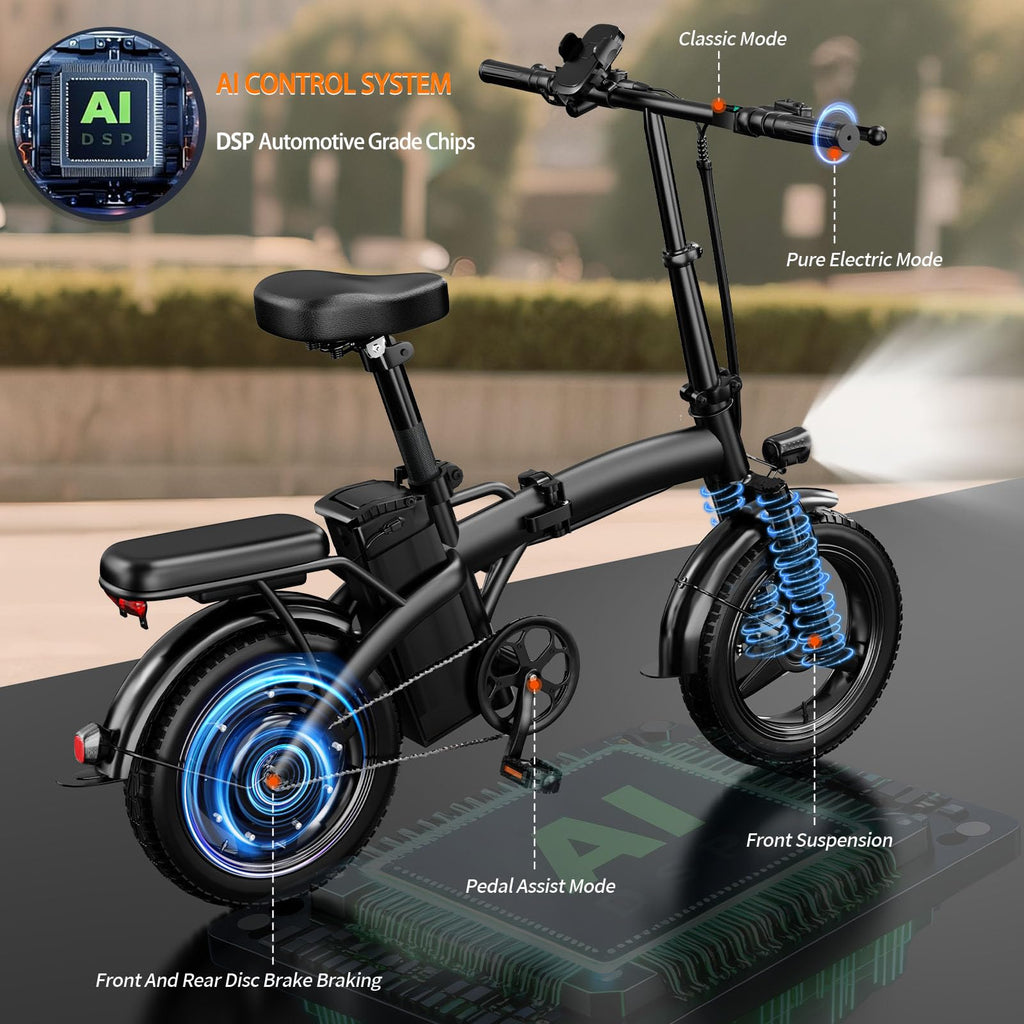 Foldable 500W Electric Bike S910