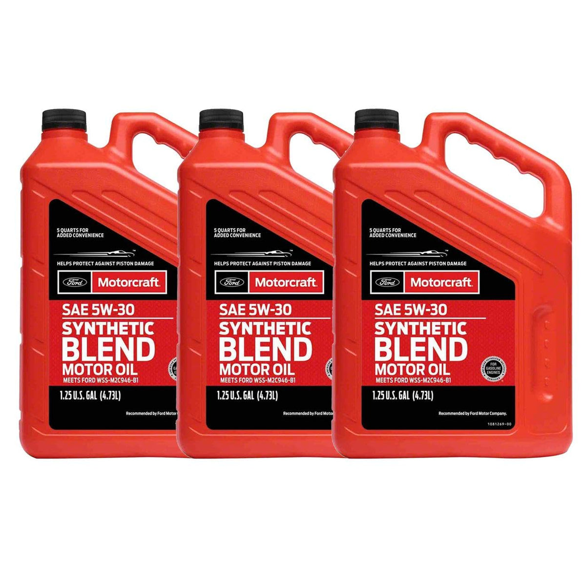 SAE 5W-30 Synthetic Blend Motor Oil 15 Quart U97003