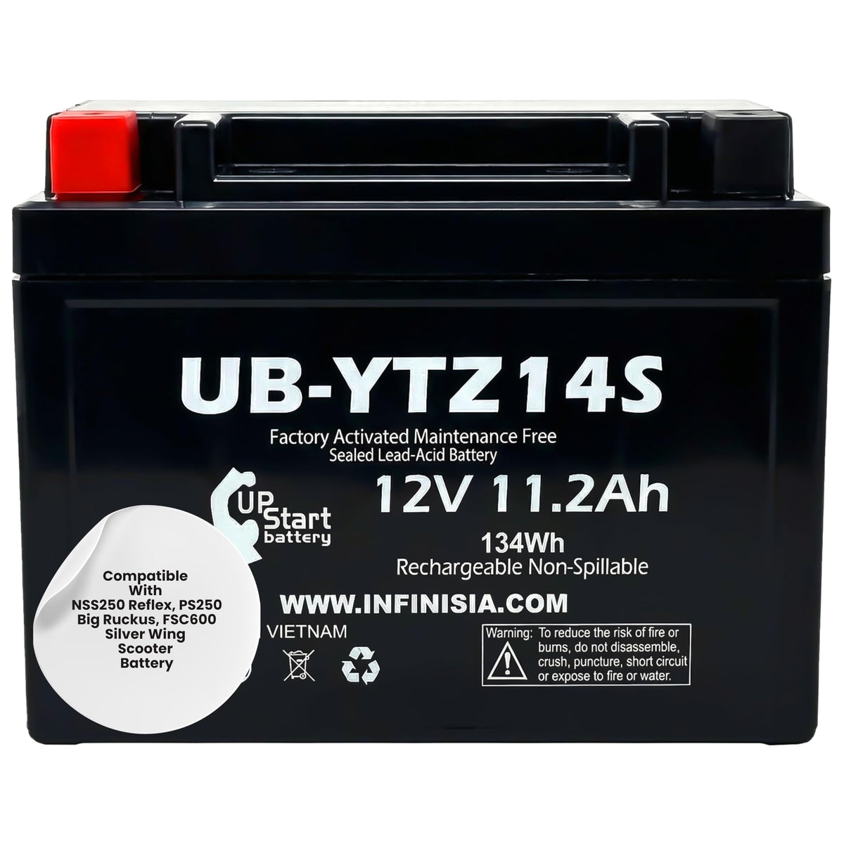 12V 11.2Ah Battery I908508