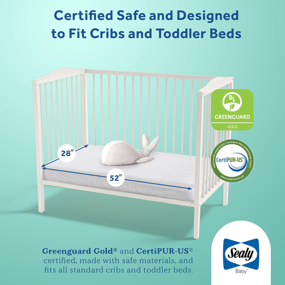 Butterfly Crib Mattress W316