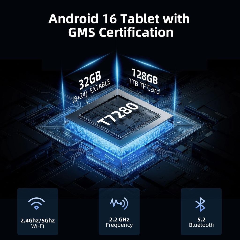 10 Inch Android 16 Tablet 32GB RAM 128GB ROM C374966