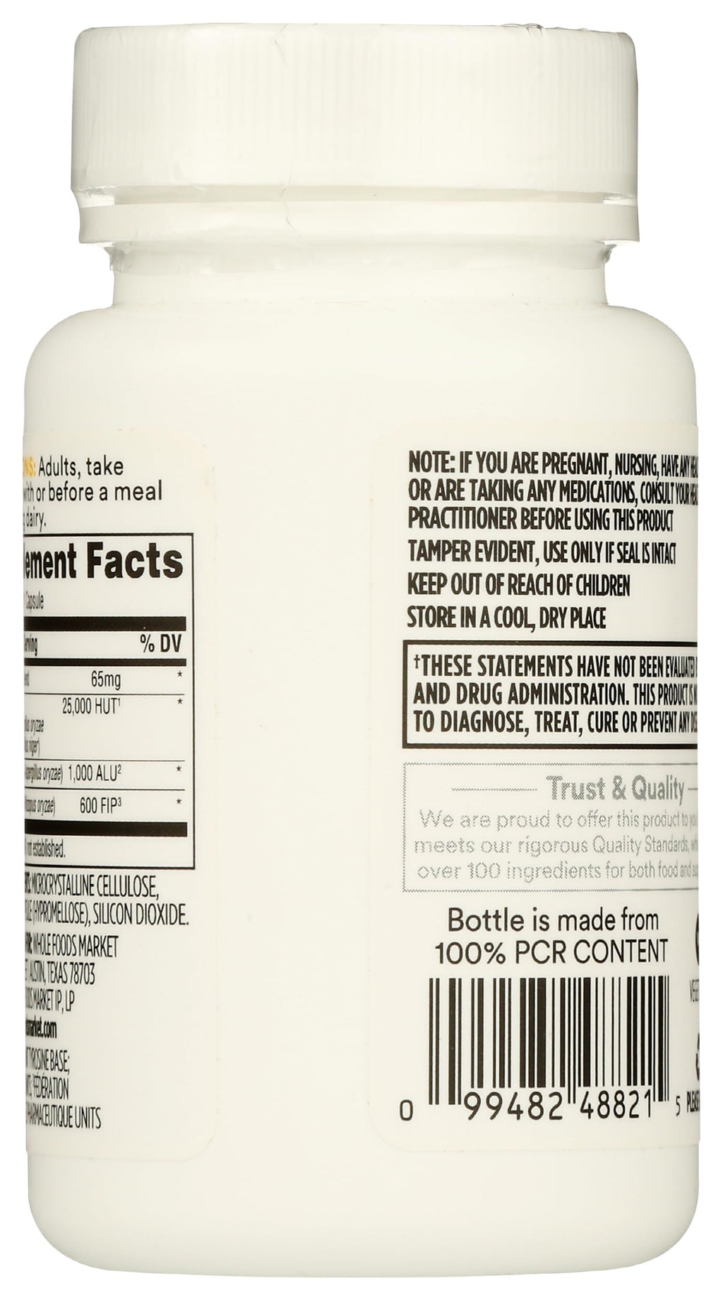 Dairy Digestive Enzymes 60 Count M1966