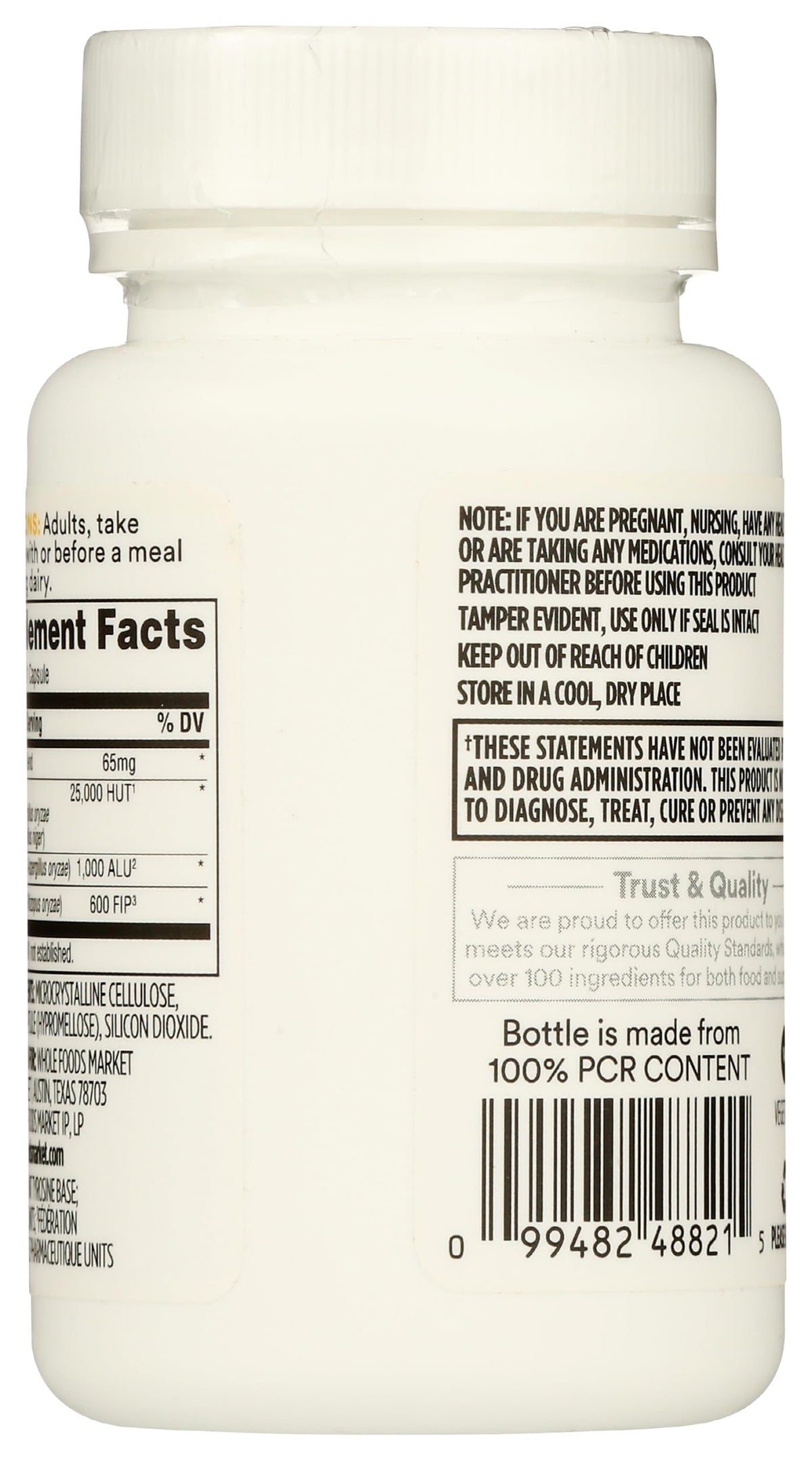 Dairy Digestive Enzymes 60 Count M1966