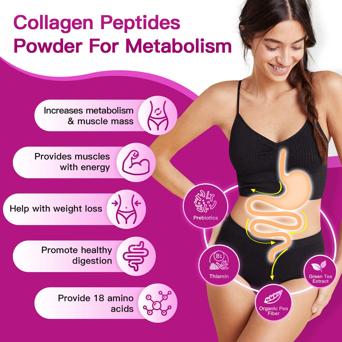 Multi Collagen Peptides Powder I7938